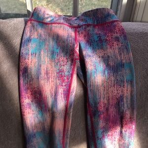 Ivivva pink and blue pants